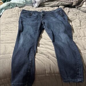 Good American Dark Indigo Denim Jeans